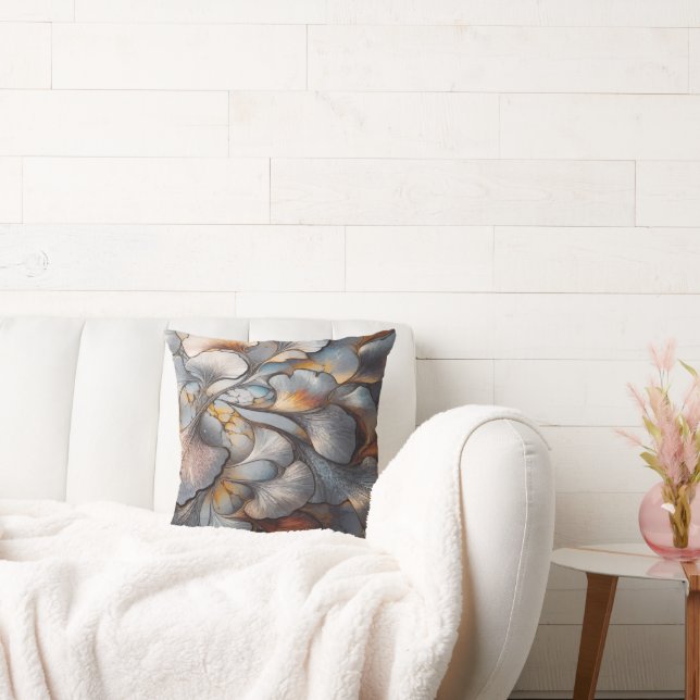 Beschermende print Ginkgo blad patroon Kussen (Bank)