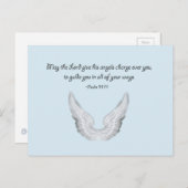 beschermengel briefkaart (Voorkant / Achterkant)