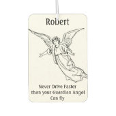 Beschermengel gepersonaliseerde luchtverfrisser (Voorkant)