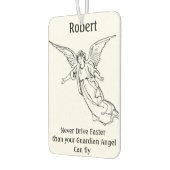 Beschermengel gepersonaliseerde luchtverfrisser (Links)