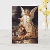 Beschermengel Kaart (Gele Bloem)