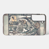 Beschermengelen met Jezus kind Samsung Galaxy Hoesje (Achterkant horizontaal)