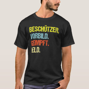 Beschermer Model Geverifieerd Held Vaccinatie T-shirt