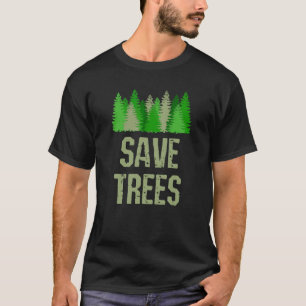 Beschermer van de Natuur voor het milieu van bomen T-shirt