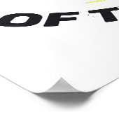 Beschermer van het milieubewustzijn van de aarde poster (Hoek)