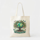 bescherming boven de Dag van de Aarde Tote Bag (Voorkant)