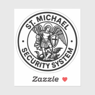 BESCHERMING DOOR DE AARTSENGEL MICHAEL STICKER