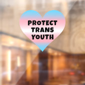 BESCHERMING DRAAGT JEUGD OVER RAAMSTICKER (Vel 2)