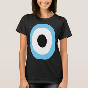 Bescherming tegen boze oogvlokken bij ogen van oge t-shirt