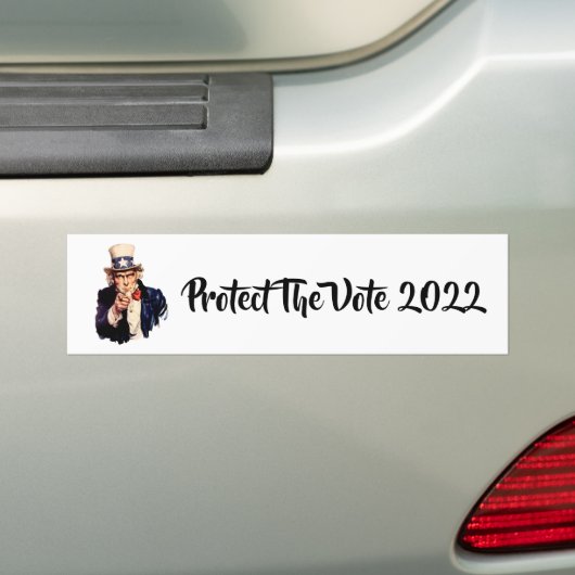 Bescherming van de Bumpersticker 2022 (Op auto)