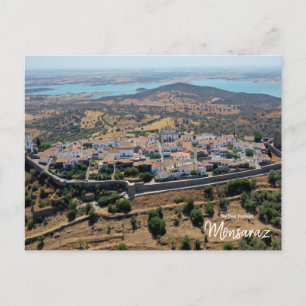 Bescherming van de grens - Monsaraz Portugal Briefkaart