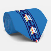 Bescherming van de mensen (lichtblauw) stropdas (Opgerold)