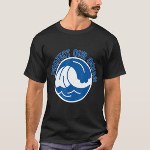 Bescherming van de vrede in de wereld van de werel t-shirt