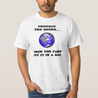 Bescherming van het milieu t-shirt