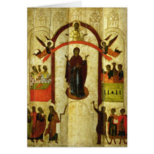 Bescherming van het Russische Theotokos-pictogram