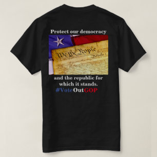Bescherming van onze democratie en de republiek t-shirt