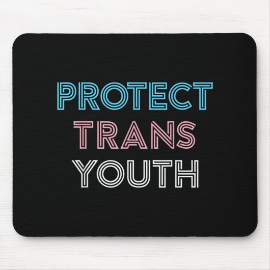 Bescherming van transseksuelen in de jeugdsector muismat (Voorkant)