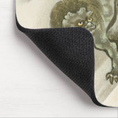 Beschermingshond van de Oriënt Muismat (Hoek)