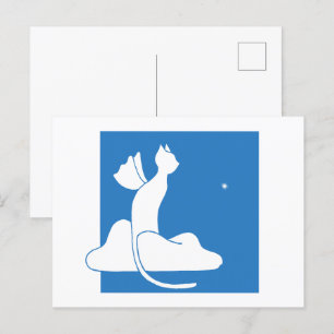 Beschermkat Briefkaart