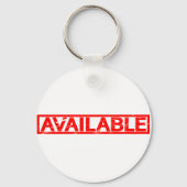 Beschikbaar stempel sleutelhanger (Achterkant)
