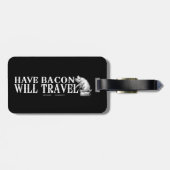 beschikken over Bacon Will Bagagelabel (Achterkant horizontaal)