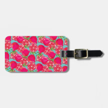 beschilderd Bagagelabel van granaatappel