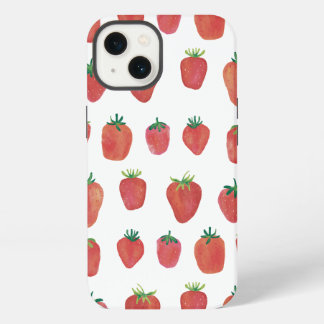 Beschilderde aardbeien iPhone 13 hoesje