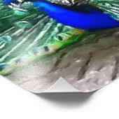 beschilderde pauk foto afdruk (Hoek)