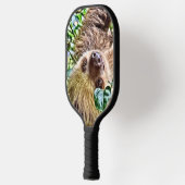 beschilderde sleuf pickleball paddle (Links)