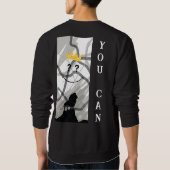 Beschrijf je mindset aan de hand van je kleding trui (Achterkant)