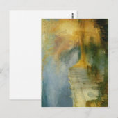 Beschrijving J. M. W. Turner - Het branden van de Briefkaart (Voorkant / Achterkant)