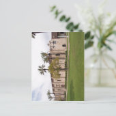 Beschrijving Mission San Gabriel Arcangel in San G Briefkaart (Staand voorkant)