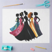 Beschrijving Mode High Class Show Vrouwen Tissuepapier (Craft)