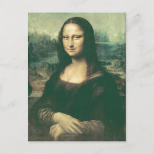 Beschrijving Mona Lisa Afbeelding is gewijzigd voo Briefkaart
