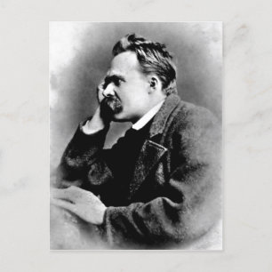Beschrijving Portret Friedrich Nietzsche, 1882; Briefkaart