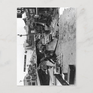 Beschrijving Schade aan Vierde Avenue, en:Anchorag Briefkaart