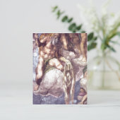Beschrijving van Michelangelo Sistine Chapel Briefkaart (Staand voorkant)