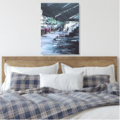 Beschut tegen middagzon canvas afdruk (Insitu (Slaapkamer))