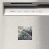 beschutting van de meest Hoge bijbel vers Psalm 91 Magneet (Insitu (Vaatwasser))