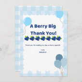 Besgroote bedankkaart (Voorkant / Achterkant)