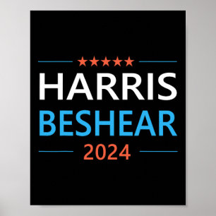 Beshear 2024 Voor President Patriottisch Kamala De Poster