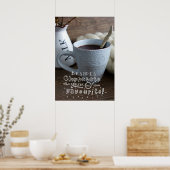 Beside chocolade poster (Keuken)