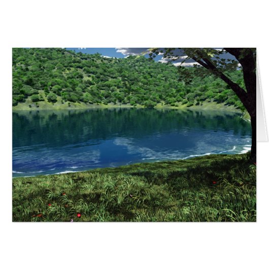 Beside Deep Waters Kaart (Voorkant Horizontaal)