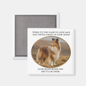 Beside You Collie Magneet (Voorkant / Achterkant)