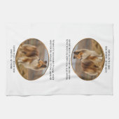 Beside You Collie Theedoek (Horizontaal)