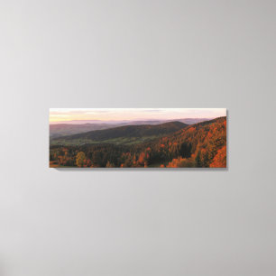 Beskids Herfst Canvas Afdruk