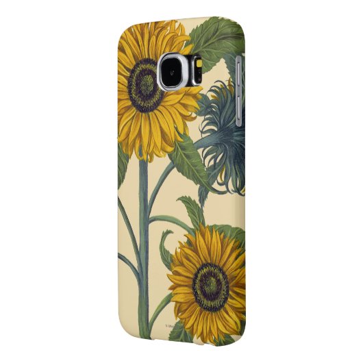 Besler: Zonnebloem Case-Mate Samsung Galaxy Hoesje (Achterkant Links)