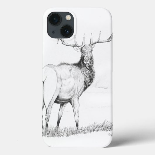 besluiteloosheid ~ Elk iPad Case (Achterkant)