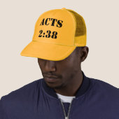 Besluiten 2:38 trucker pet (In situ)