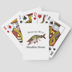 Besmet met Koorts Muskie Pokerkaarten